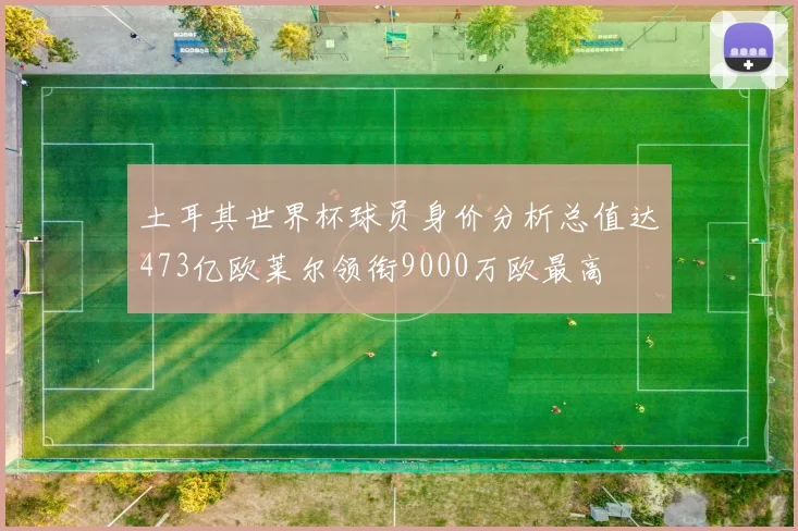 土耳其世界杯球员身价分析总值达473亿欧莱尔领衔9000万欧最高