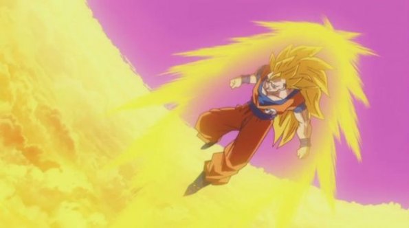 goku muestra su poder en dragon ball z la batalla de los dioses - Gran afluencia de publico al estreno de "Dragon Ball Z"